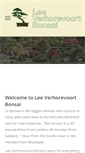 Mobile Screenshot of lvbonsai.co.uk